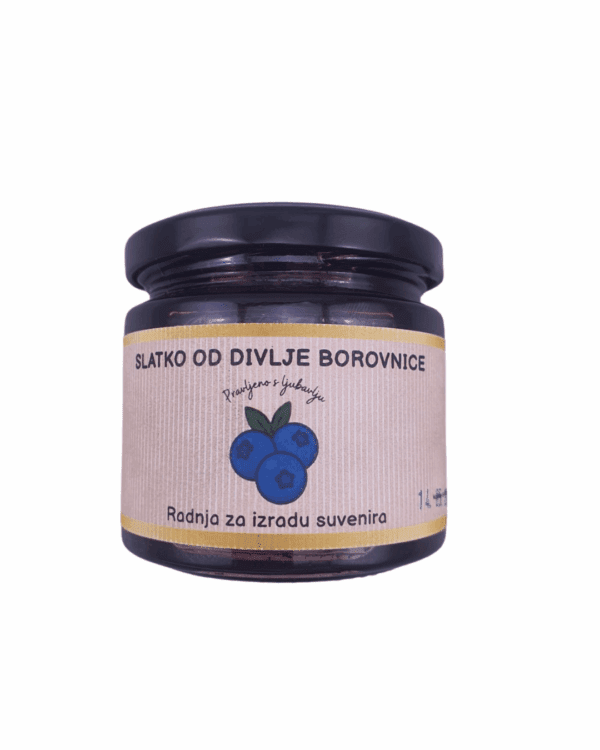 Domaće slatko od divlje borovnice
