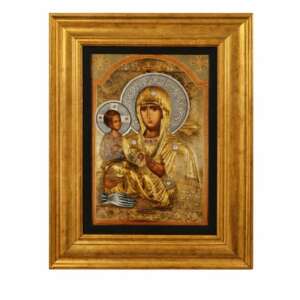 Bogorodica Trojeručica ikona masiv